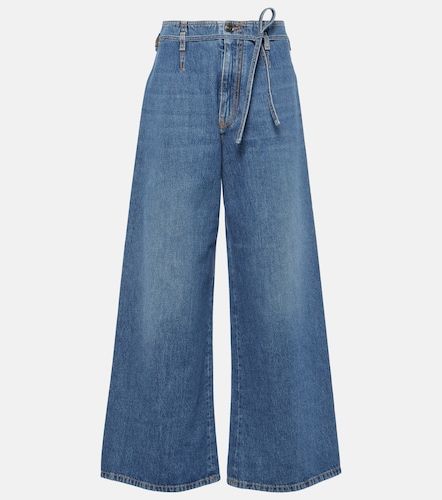 Jeans a gamba larga e vita alta - Etro - Modalova