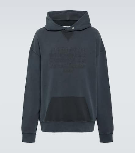 Logo faded cotton jersey hoodie - Maison Margiela - Modalova