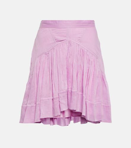 Kadavu cotton and silk miniskirt - Isabel Marant - Modalova