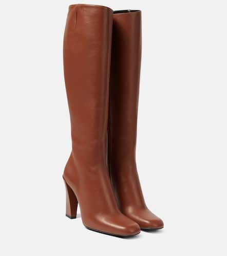 Leather knee-high boots - Victoria Beckham - Modalova