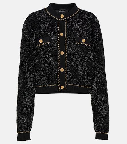 Versace Medusa wool-blend cardigan - Versace - Modalova