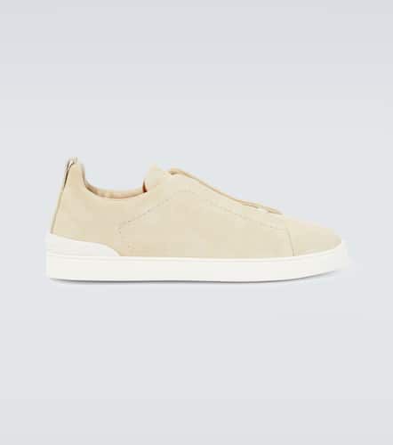 Zegna Triple Stitch suede sneakers - Zegna - Modalova