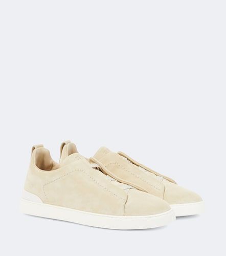 Zegna Triple Stitch suede sneakers - Zegna - Modalova