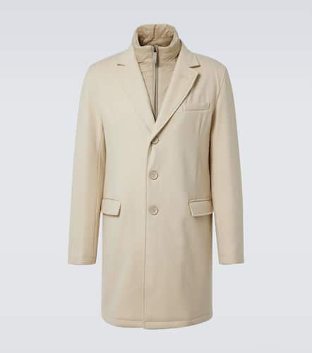 Herno Layered wool coat - Herno - Modalova