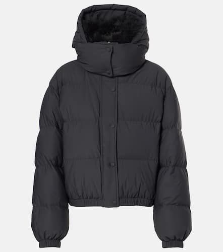 Shearling-trimmed down jacket - Yves Salomon - Modalova