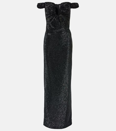 Crystal-embellished off-shoulder gown - Roland Mouret - Modalova