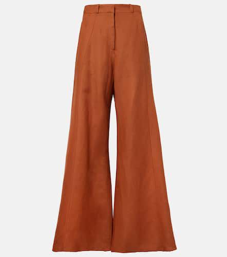 High-rise wide-leg pants - Adriana Degreas - Modalova