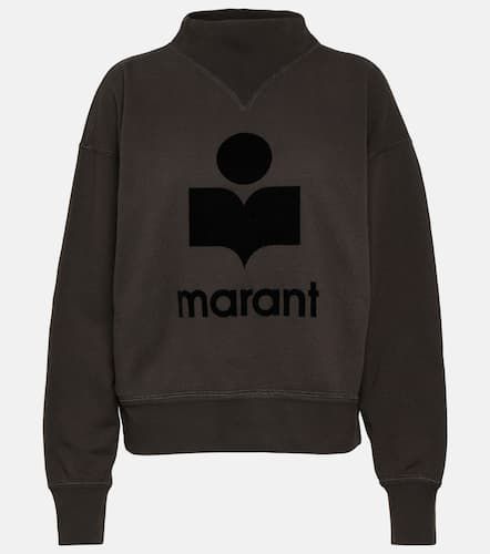 Moby logo cotton-blend sweatshirt - Marant Etoile - Modalova