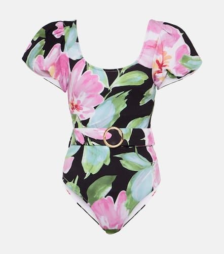 Jeanie floral belted swimsuit - Alexandra Miro - Modalova