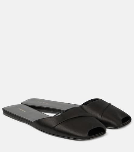 The Row Milla satin slides - The Row - Modalova