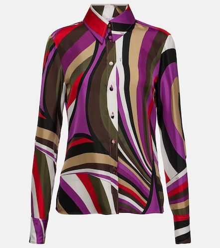 Pucci Camisa Iride de seda - Pucci - Modalova