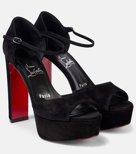 Sandalen Sandaloo 130 aus Veloursleder - Christian Louboutin - Modalova