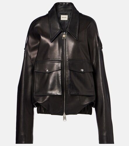 Khaite Oversize-Lederjacke Owey - Khaite - Modalova