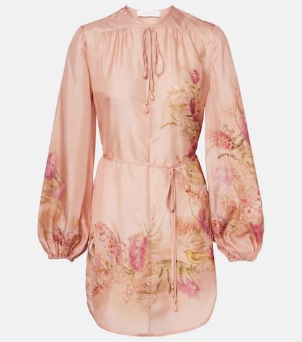Cascadian floral silk tunic - Zimmermann - Modalova