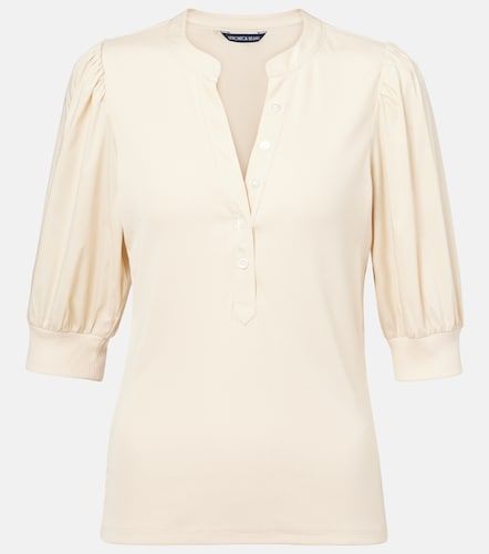 Top Coralee in misto cotone - Veronica Beard - Modalova