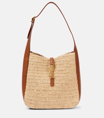 Borsa a spalla Le 5 à 7 in rafia - Saint Laurent - Modalova