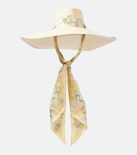 Zimmermann Long Brim straw sun hat - Zimmermann - Modalova