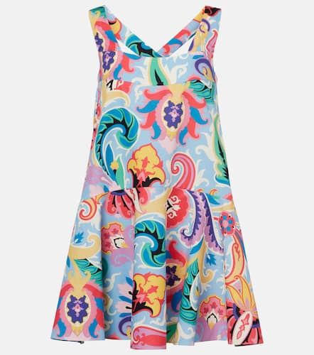 Etro Printed cotton minidress - Etro - Modalova