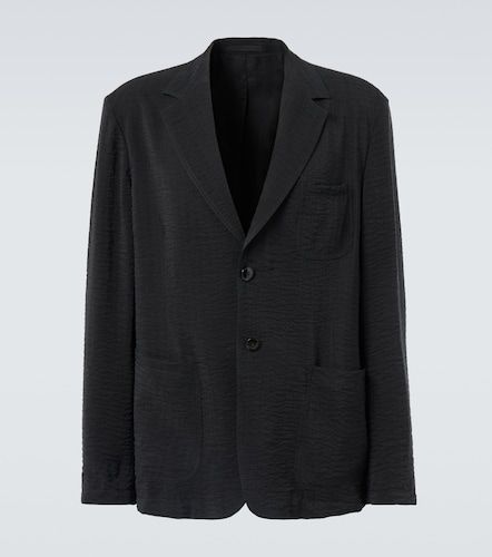 Blazer de botonadura simple - Giorgio Armani - Modalova