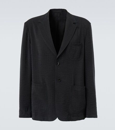 Single-breasted blazer - Giorgio Armani - Modalova
