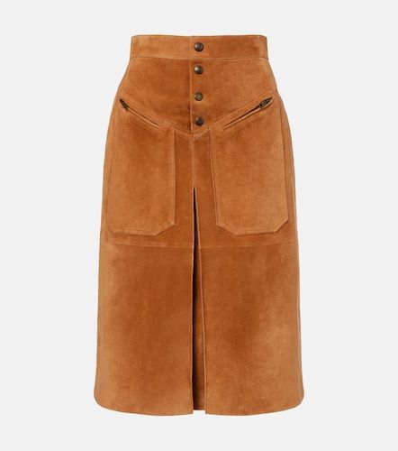 Chloé Midirock aus Veloursleder - Chloe - Modalova