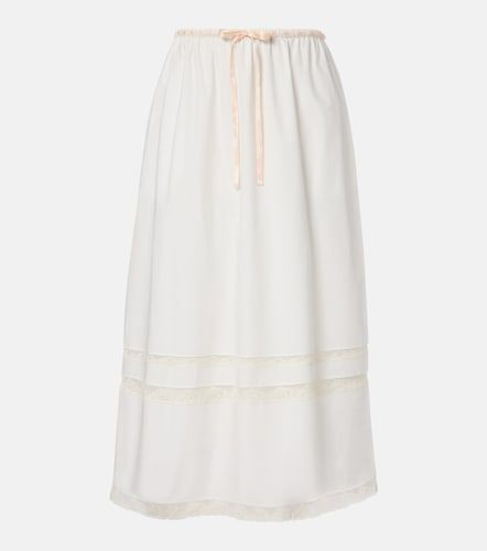 Posse Falda midi Alma con encaje - Posse - Modalova
