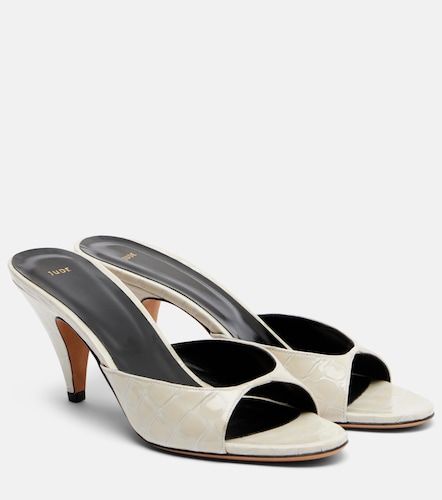 Haze croc-effect patent leather mules - JUDE - Modalova