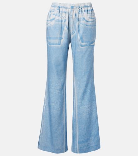 Acne Studios Printed wide-leg pants - Acne Studios - Modalova