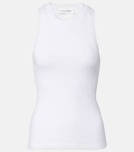 Cotton-blend tank top - Victoria Beckham - Modalova