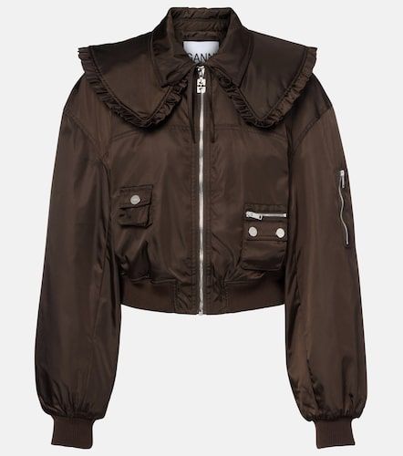 Ganni Duchess bomber jacket - Ganni - Modalova