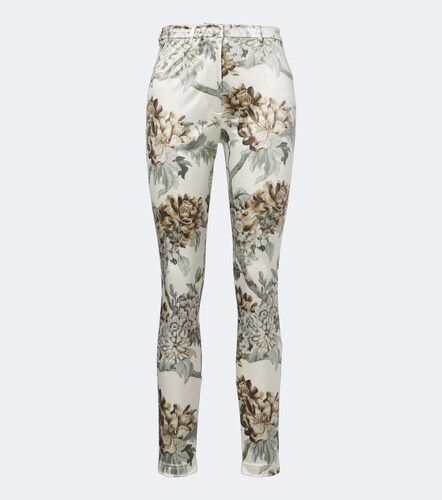 Pantalones skinny de jersey florales - Acne Studios - Modalova