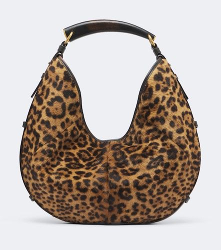 Mombasa Medium calf hair shoulder bag - Saint Laurent - Modalova