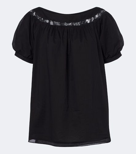 Top Marilyn in cotone con pizzo - Posse - Modalova