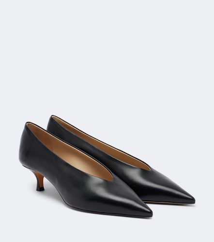 Babouche leather pumps - Le Monde Beryl - Modalova