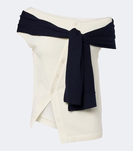 JW Anderson Top de lana a capas - JW Anderson - Modalova