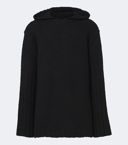 Jersey de cachemir y seda con capucha - Rick Owens - Modalova