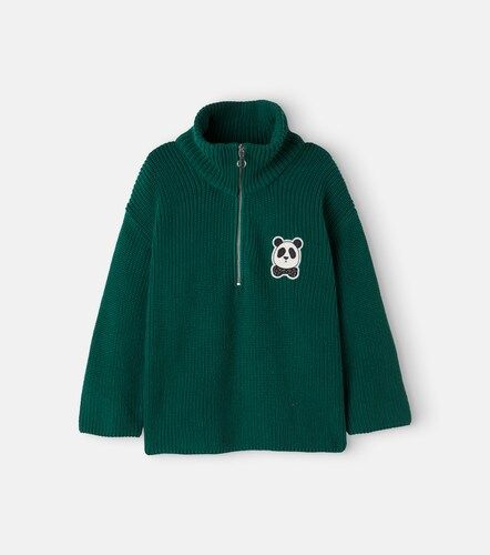 Jersey de algodón con media cremallera - Mini Rodini - Modalova