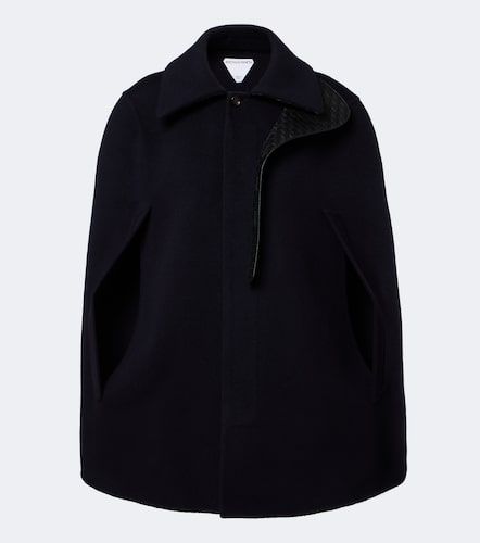 Intrecciato wool and cashmere cape - Bottega Veneta - Modalova