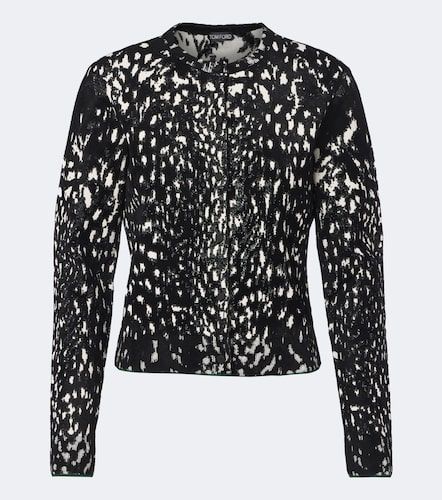 Tom Ford Cardigan mit Samt - Tom Ford - Modalova