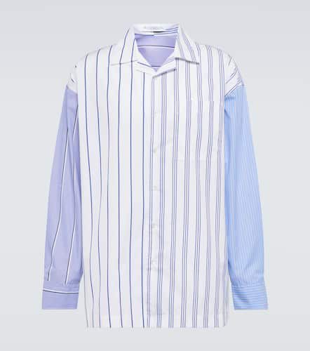 Striped cotton-blend shirt - JW Anderson - Modalova