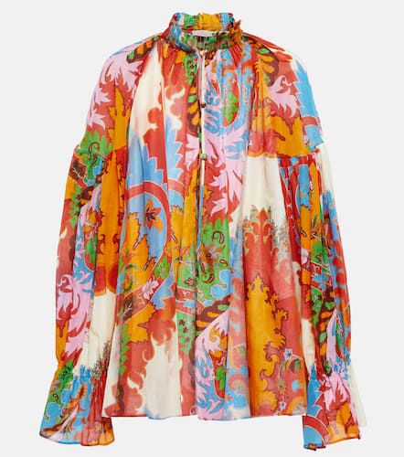 Bedruckte Bluse aus Baumwolle und Seide - Etro - Modalova