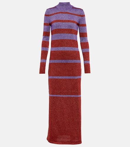 Striped knit maxi dress - Rabanne - Modalova