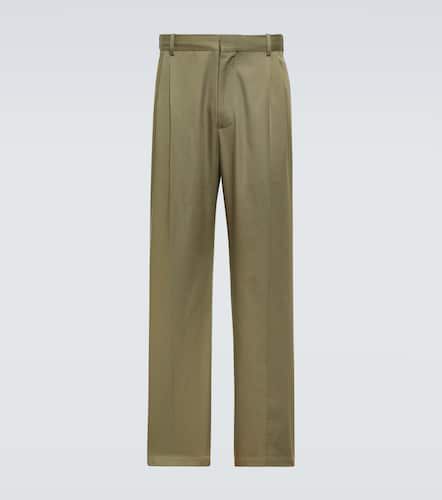 Loewe Cotton twill straight pants - Loewe - Modalova