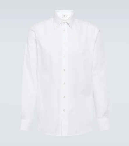 Camicia Oxford in popeline di cotone - Etro - Modalova