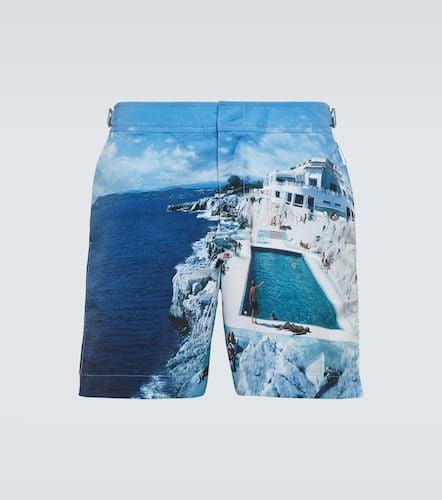 Bulldog printed swim trunks - Orlebar Brown - Modalova