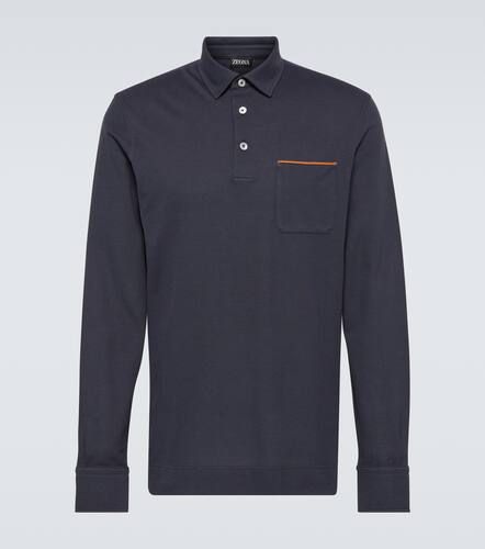 Zegna Cotton polo shirt - Zegna - Modalova