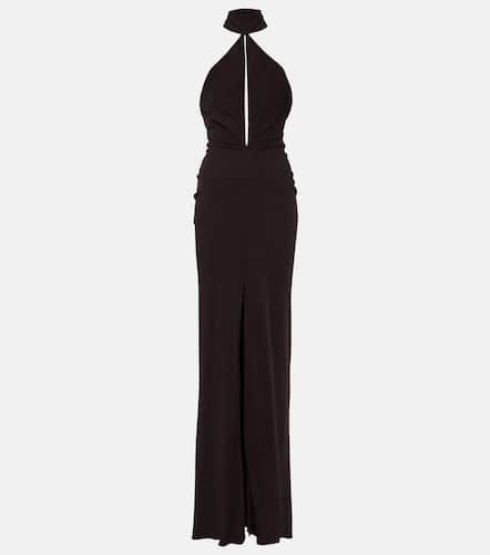 Cutout halterneck sablÃ© jersey gown - Tom Ford - Modalova