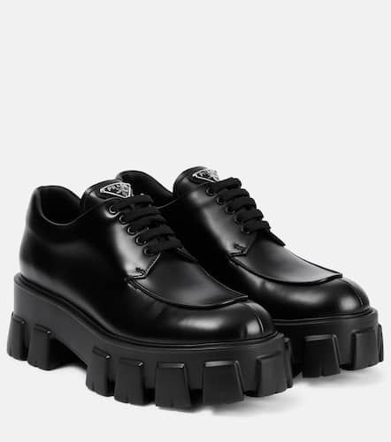 Prada Leather lace-up shoes - Prada - Modalova