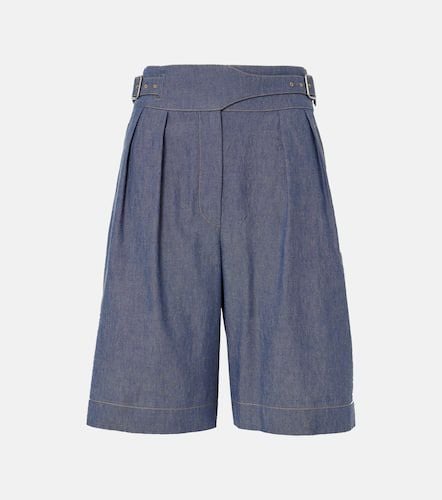 Valmar cotton-blend chambray Bermuda shorts - Loro Piana - Modalova