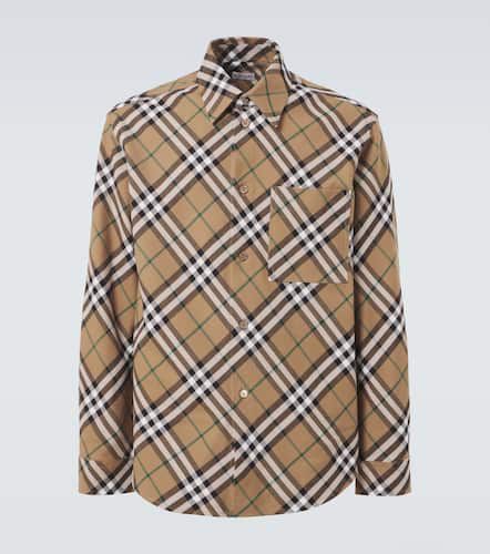 Check cotton shirt - Burberry - Modalova